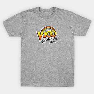 V100 - Topeka's Best Stereo 80s T-Shirt